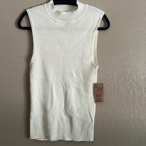 NWT Cream Turtle Neck